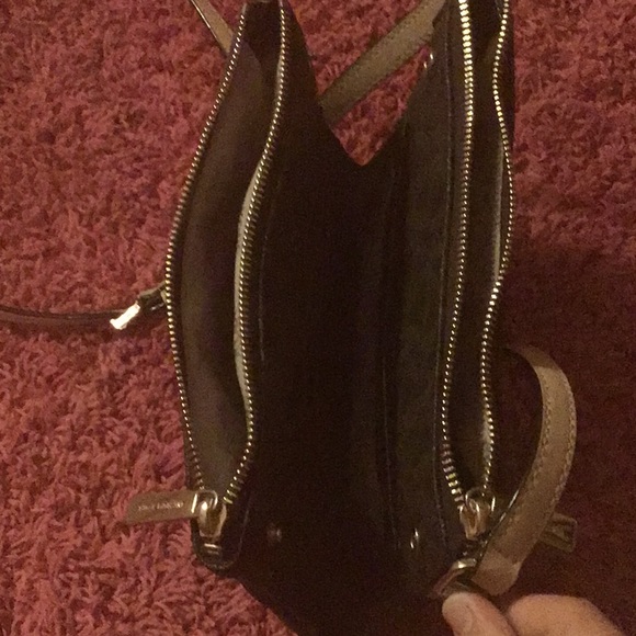 Michael Kors brown satchel with built in wallet - Picture 3 of 4